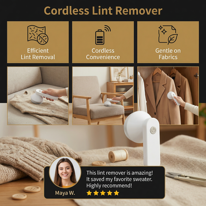 Cordless Lint Remover