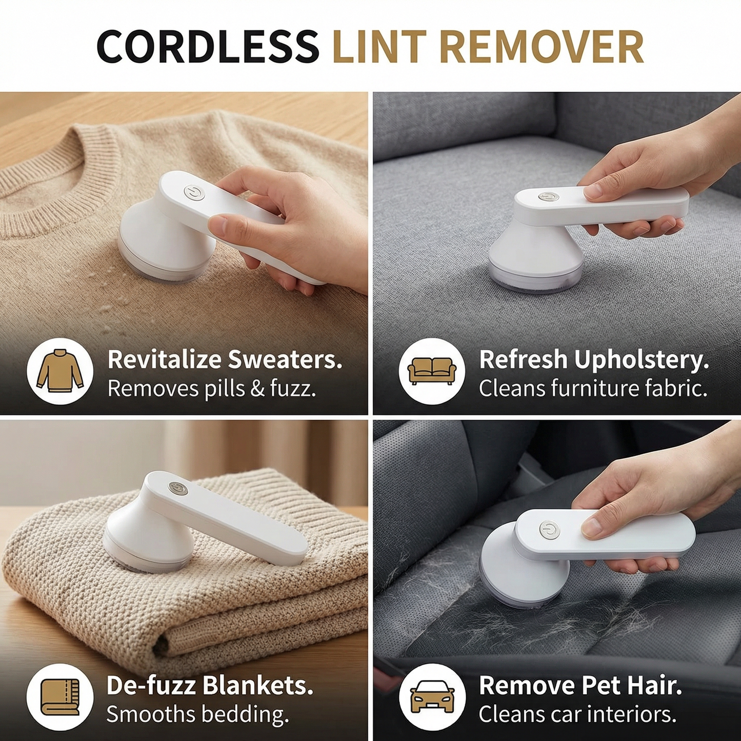 Cordless Lint Remover