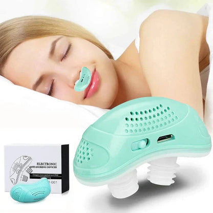Silent Snore Prevention Device