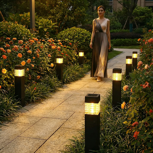 Solar LED Ground Lights – Waterproof Garden Lights for Pathway, Lawn & Patio