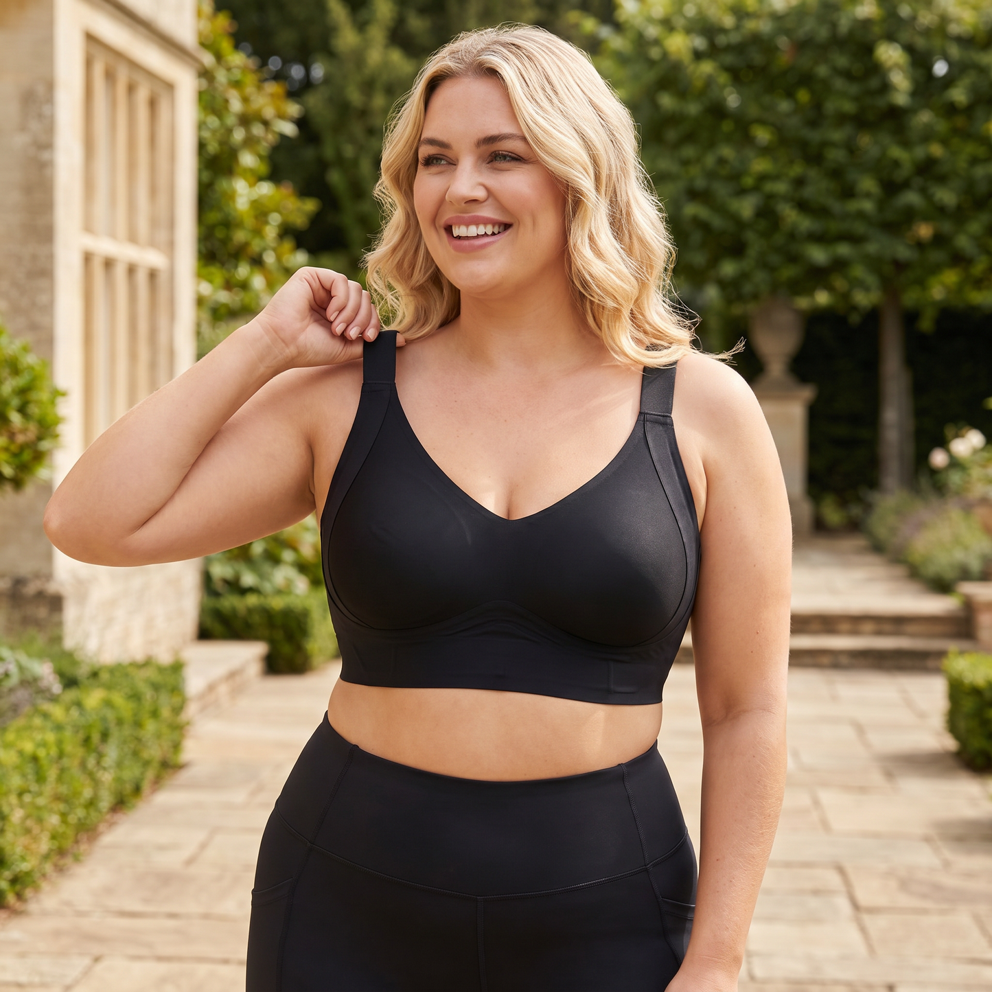 Seamless Full-Coverage Bra – Supportive Lift for Plus Sizes