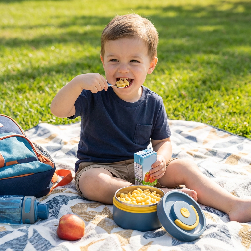 3-Piece Lunch Box Set – Insulated, Leak-Proof & Practical for On-the-Go