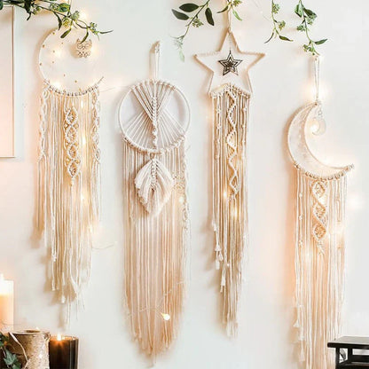 Cathy I Dreamcatcher For Women - Macramé Decoration With Lights