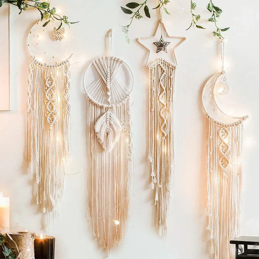 Cathy I Dreamcatcher For Women - Macramé Decoration With Lights