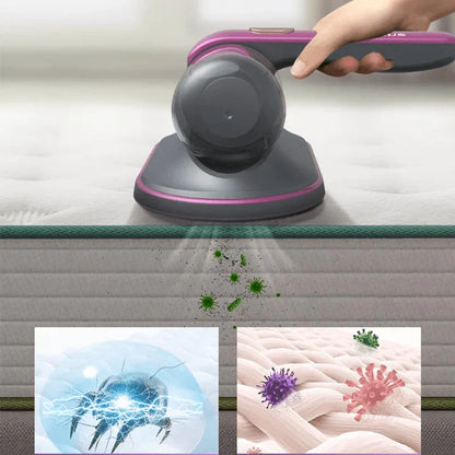 Cordless Handheld Vacuum Cleaner for Mattresses and Upholstery – Portable and High-Frequency Cleaning