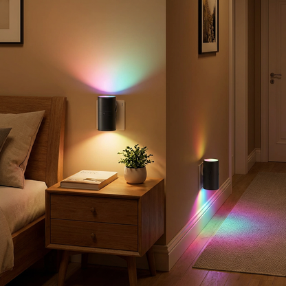 LED Plug-in Night Light – Dimmable with Light Sensor for a Cozy Home