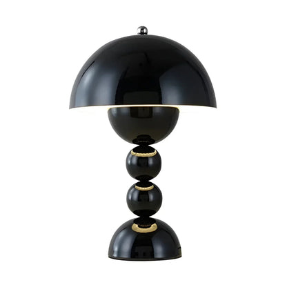 Modern Geometric Table Lamp - Stylish Scandinavian Design with Colorful Base