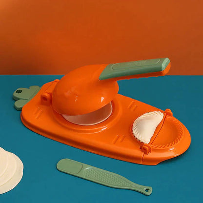Efficient Dumpling Mould with Lever Mechanism – Quick and Even Dumplings Maker for Easy Cooking