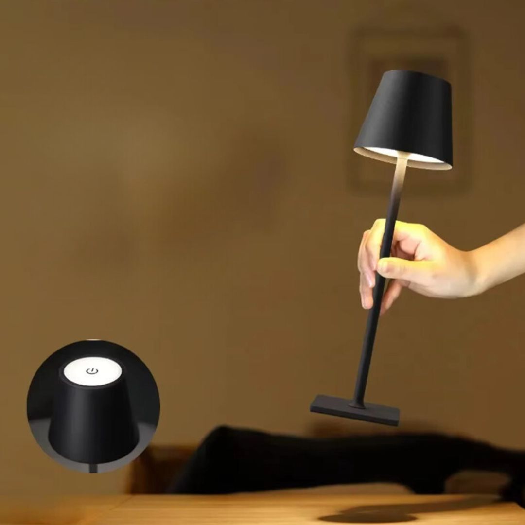Sleek Rechargeable LED Table Lamp