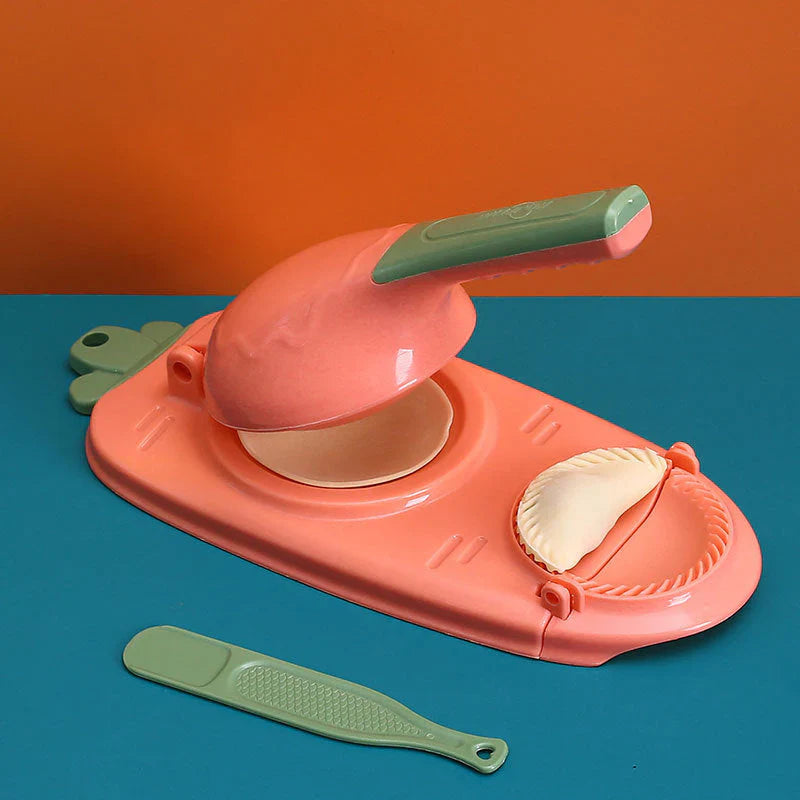 Efficient Dumpling Mould with Lever Mechanism – Quick and Even Dumplings Maker for Easy Cooking