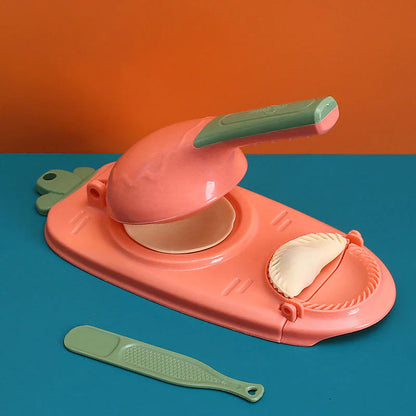 Efficient Dumpling Mould with Lever Mechanism – Quick and Even Dumplings Maker for Easy Cooking