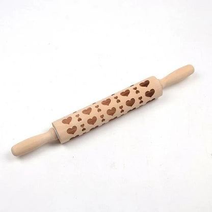 Engraved Pastry Roller – Creative Baking Tool