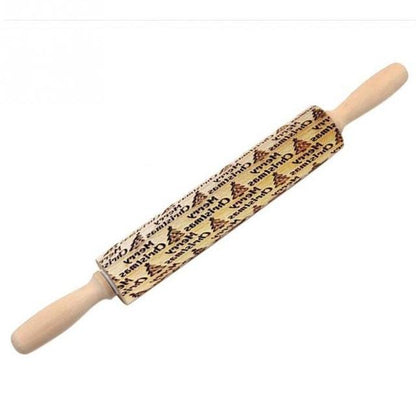 Engraved Pastry Roller – Creative Baking Tool