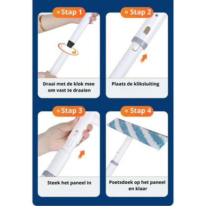 3-in-1 Window Wiper with Spray and Wipe Function – Multi-Functional Cleaning Tool