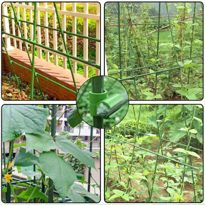 Garden Plant Support Clip – Practical Holder for Fences, Poles, and Netting