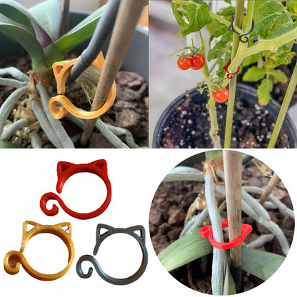 Animal-Shaped Plant Clips – Decorative Support for Garden and Indoor Plants