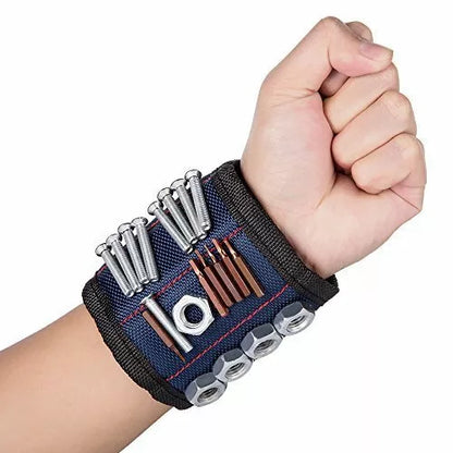 Magnetic Wrist Tool Holder - Convenient Storage for Screws, Nails, and Small Tools