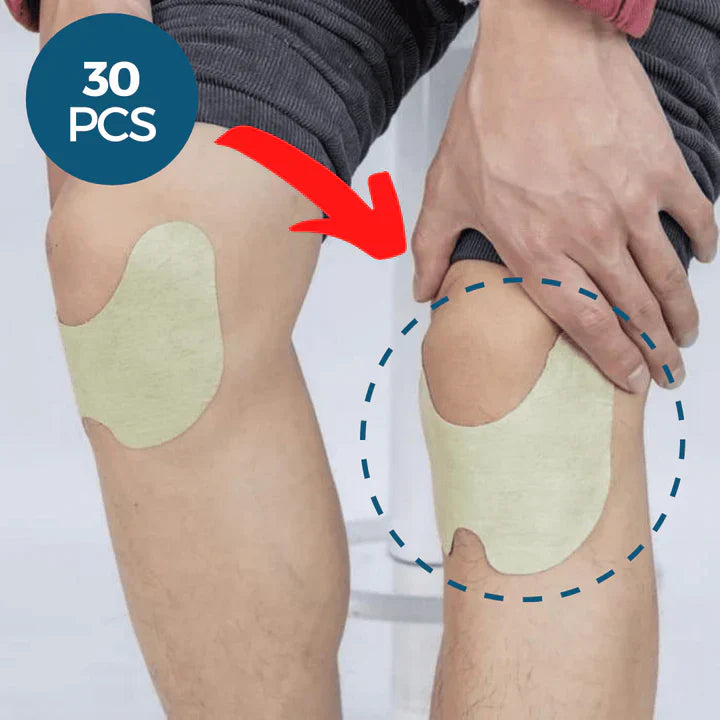 Knee Support and Pain Relief Patch Set