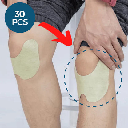 Knee Support and Pain Relief Patch Set