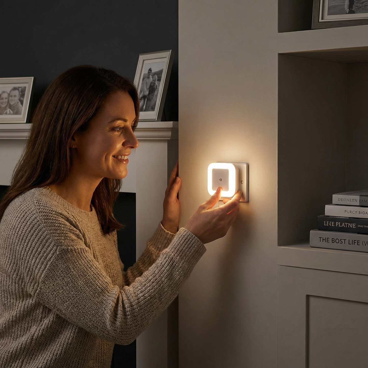 LED Night Light Set with Sensor – Compact & Energy-Efficient