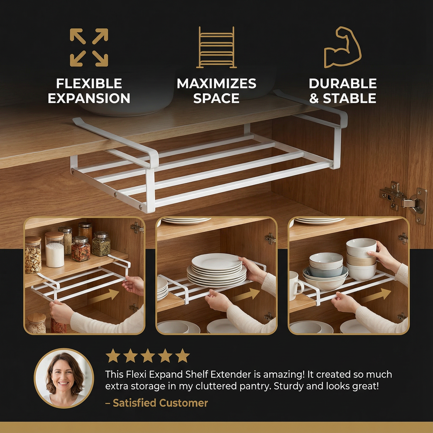 Flexi Expand Shelf Extender