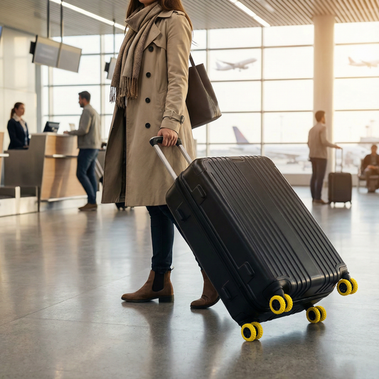 Wheel Guard for Suitcases