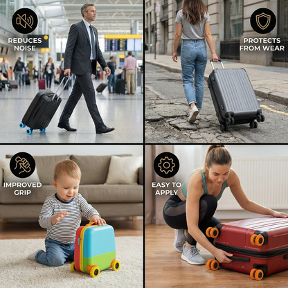 Wheel Guard for Suitcases