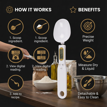 Smart Digital Measuring Spoon