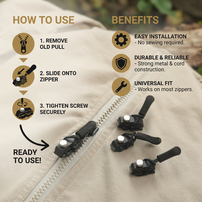 6-Pack Zipper Fixing Kit
