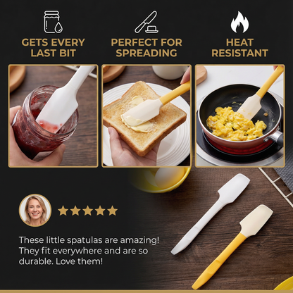 Multifunctional Heat-Resistant Mini Silicone Spatula
