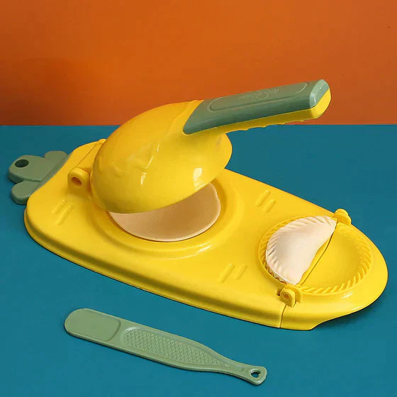Efficient Dumpling Mould with Lever Mechanism – Quick and Even Dumplings Maker for Easy Cooking